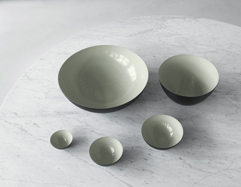 Krenit bowl Ø 8,4 cm - 10 cl - Dusty green