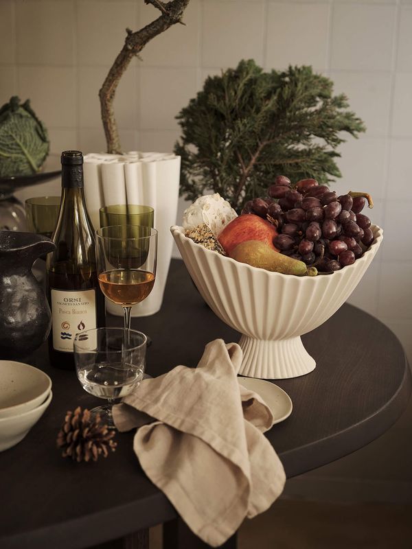 Fountain Bowl - 19 - Off-white