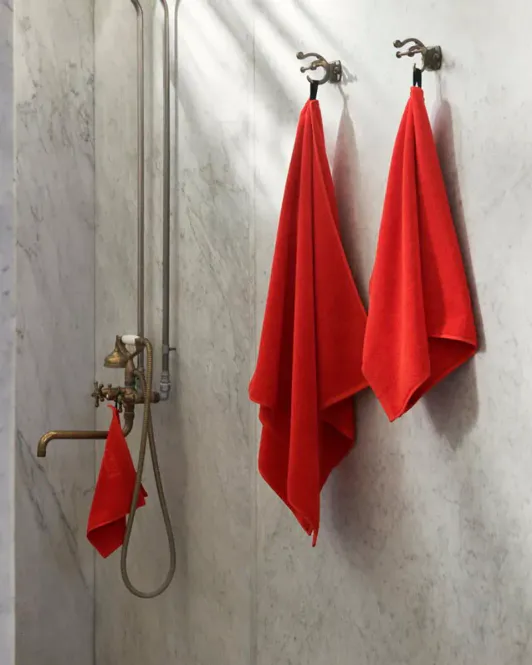 Hovedbilde Bath Towel - Poppy red