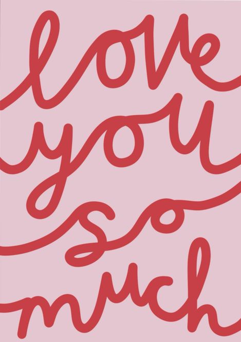 Hovedbilde Kort - Love You So Much