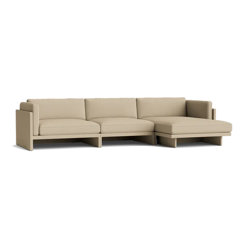 Softy Modular Sofa 4-Seater Chaise Lounge Right