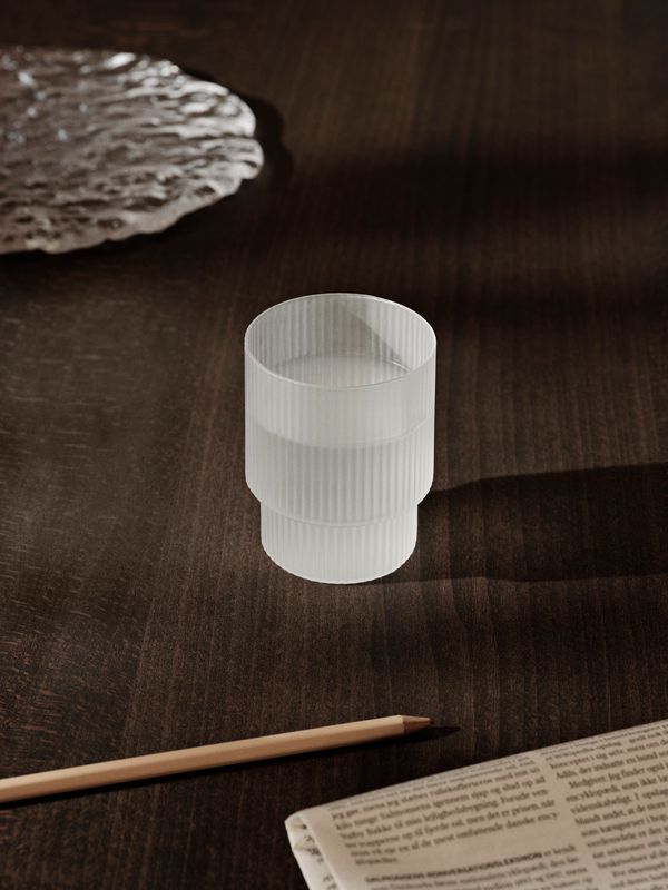 Ripple Glasses - Frosted (set of 4)