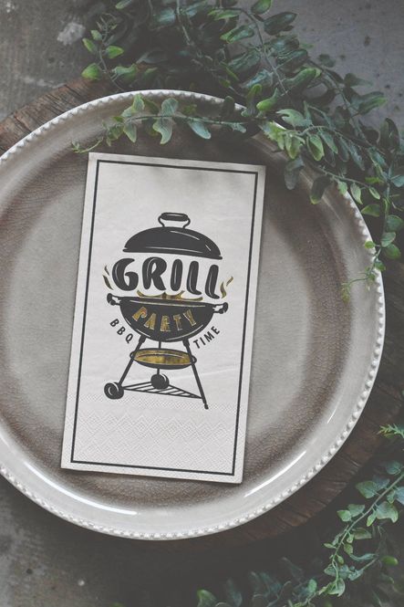 Hovedbilde Serviett Buffet - Grill party 