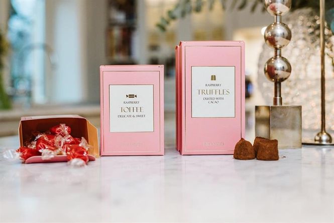 Hovedbilde Truffles Raspberry 100g
