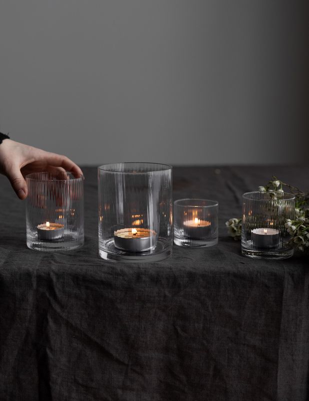 Ramsjö Lyslykt - klart glass