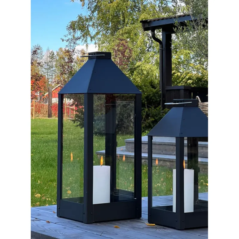 Black Maxi Lantern