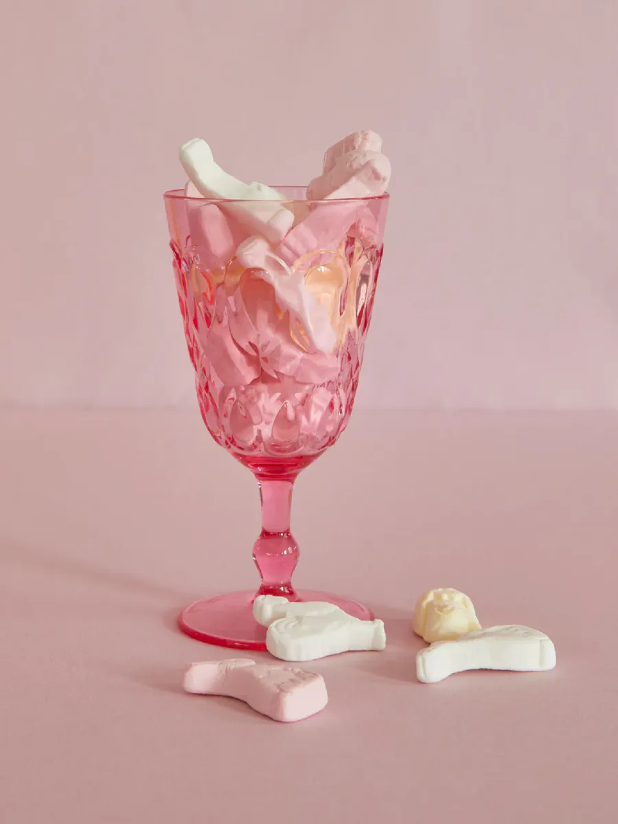 Acrylic Vinglass - Rosa - 400ml