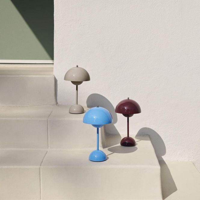 Hovedbilde Flowerpot VP9 Verner Panton 1968 Portable lamp