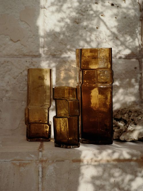 Hovedbilde Muro Vase - H23 - Recycled Amber