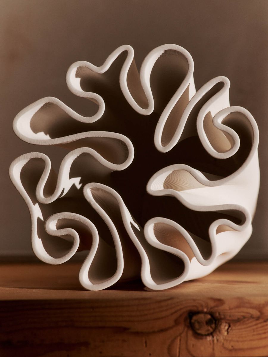 Dedali Vase - Off-white