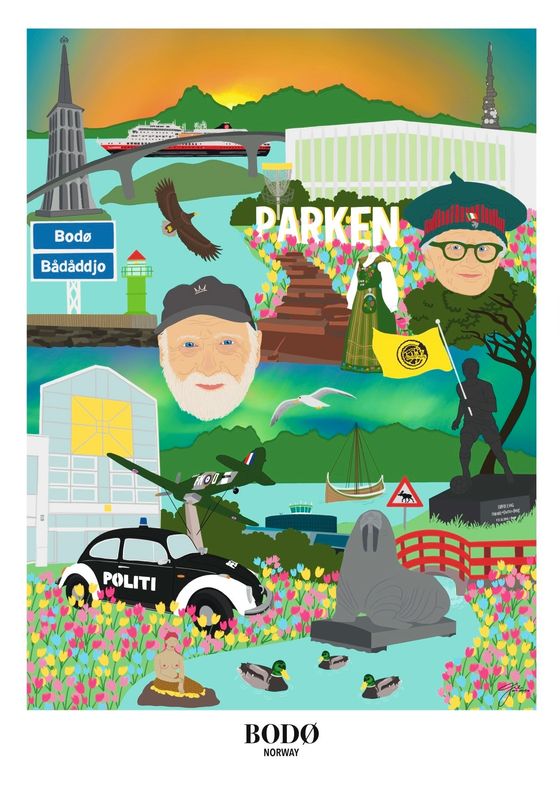 Poster - Bodø - A4