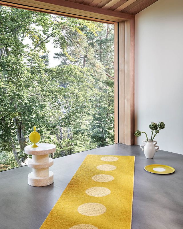 VERA POP Mustard - Runner Rug