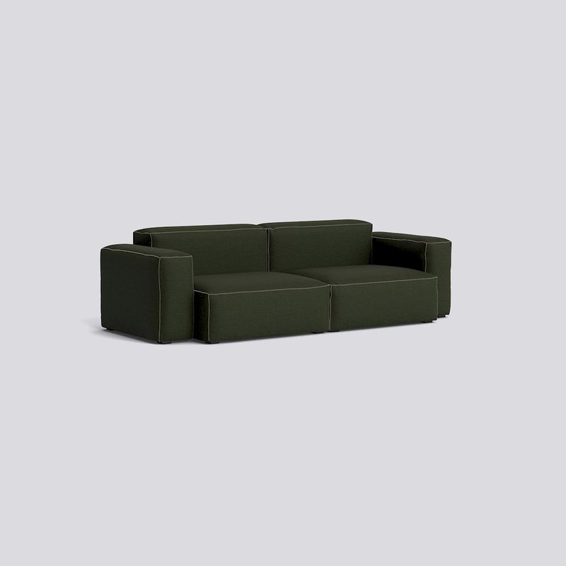 Mags Soft 2,5-seter Low Armrest - Maglia Dark green