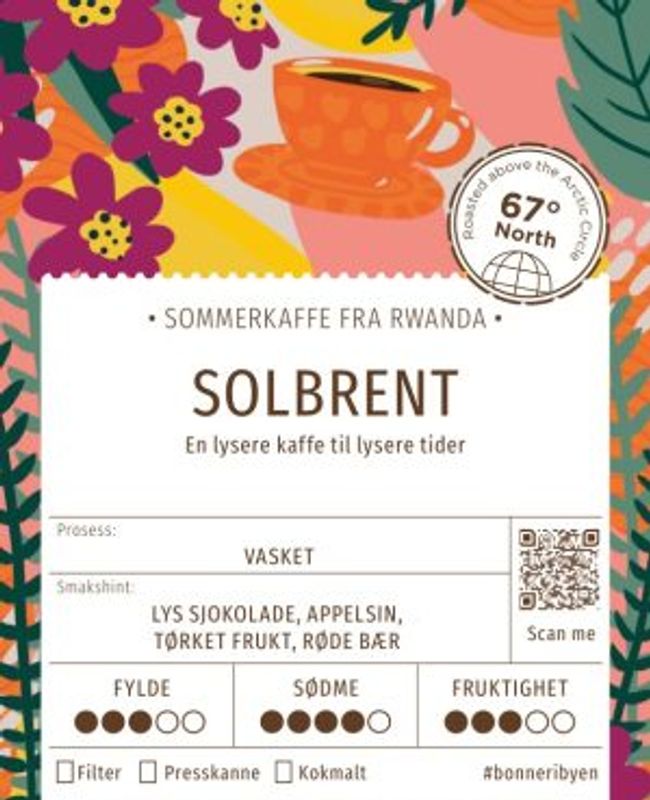 Bønner i Byen Solbrent