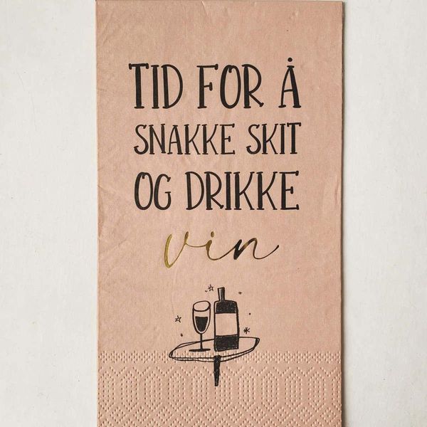 Hovedbilde Serviett Buffet - Snakke Skit