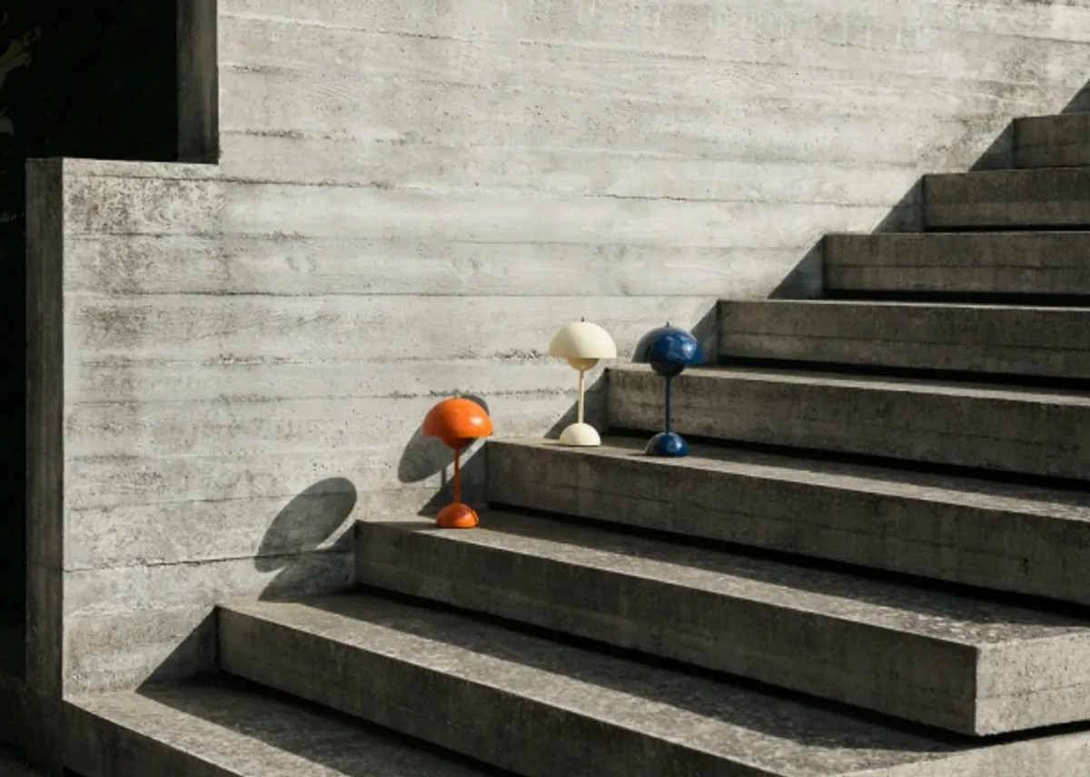 Flowerpot VP9 Verner Panton 1968 Portable lamp