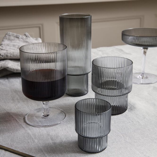 Hovedbilde Ripple Small Glasses of 4 - Smoked