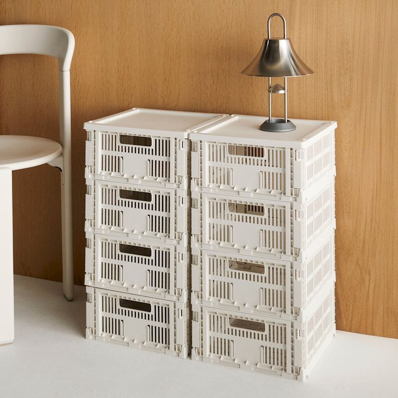 HAY Colour Crate Lid Plastic - M Square/Cube