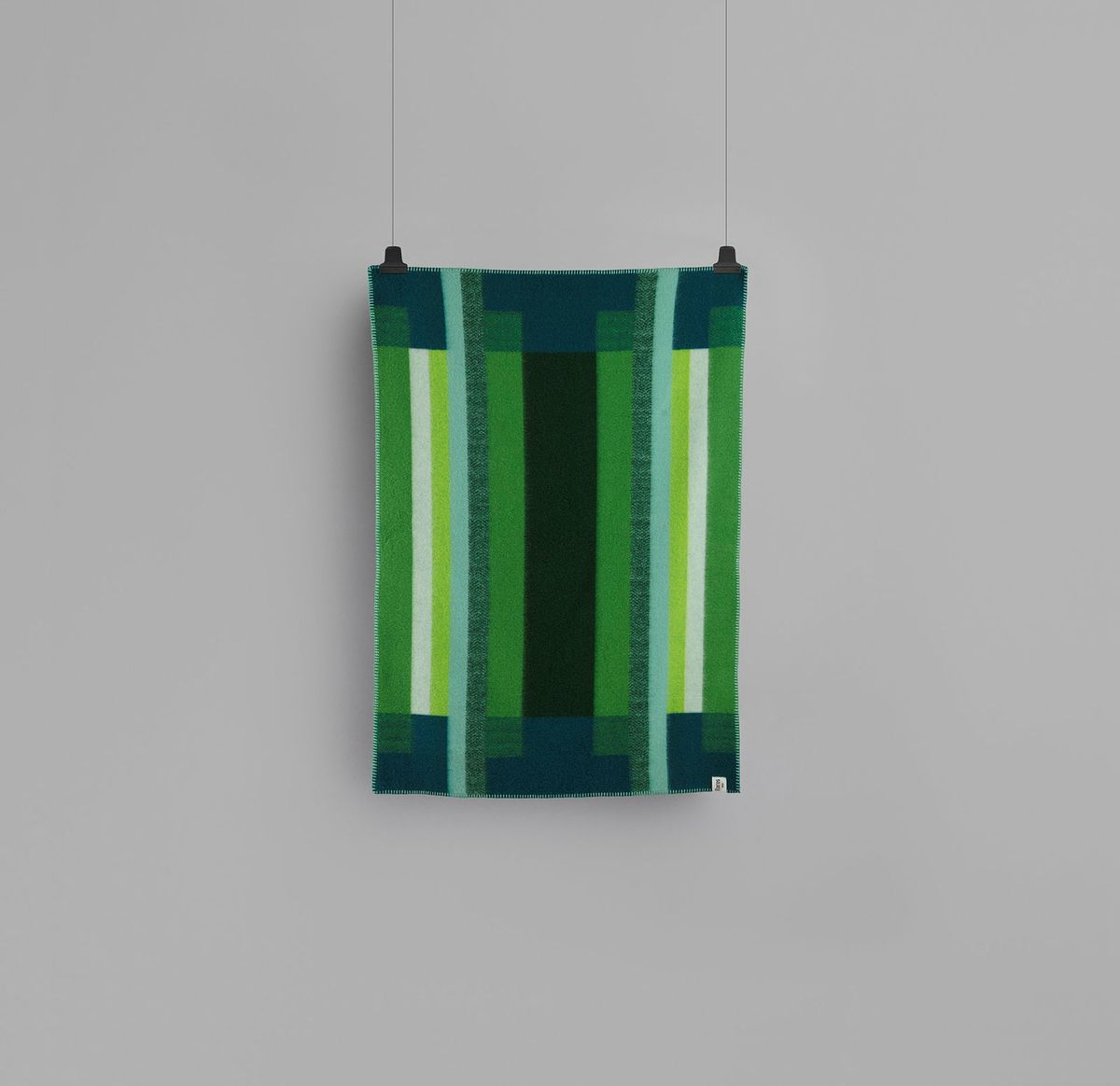 Mikkel Halvpledd ull 135x100
