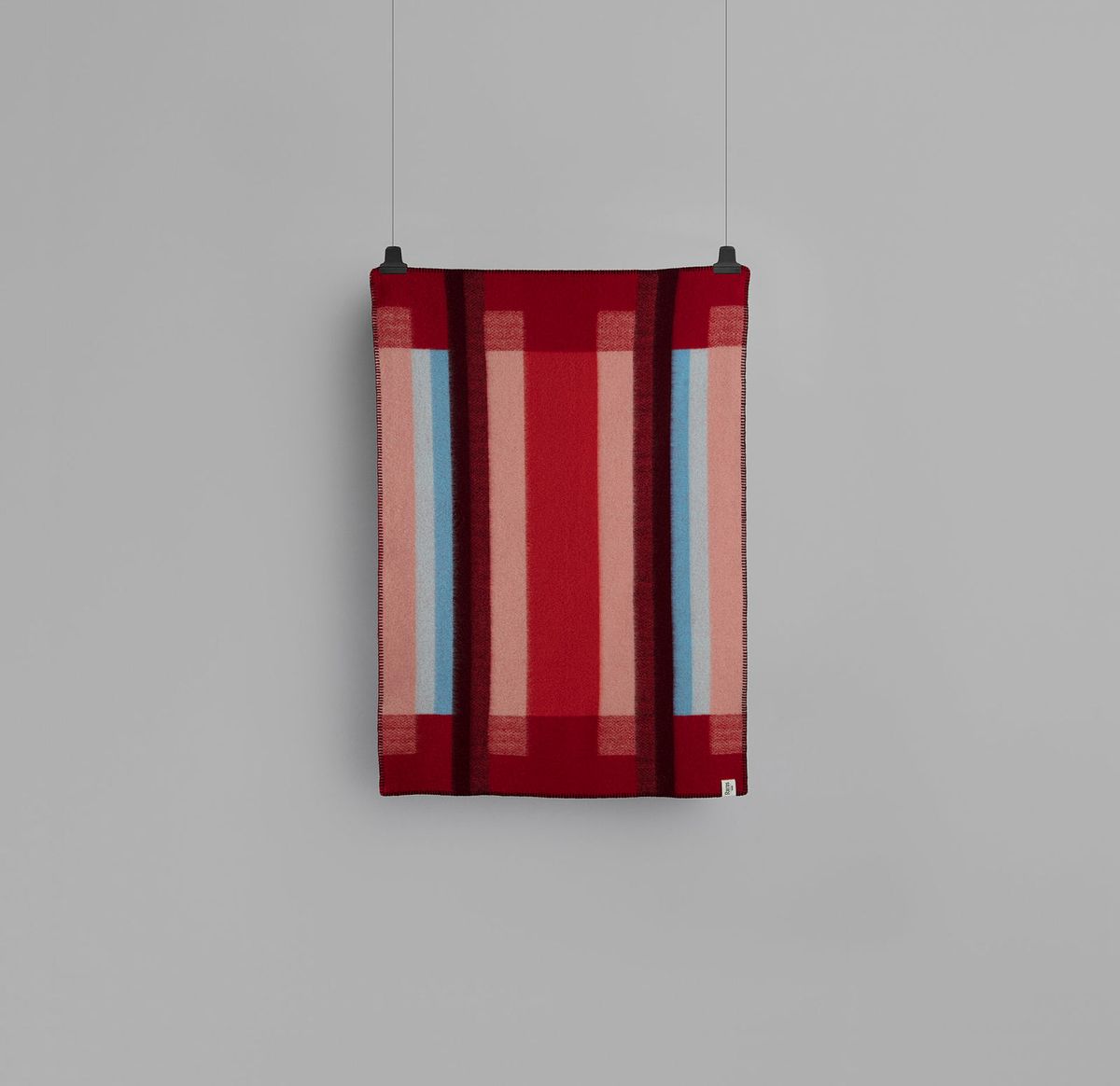 Mikkel Halvpledd ull 135x100