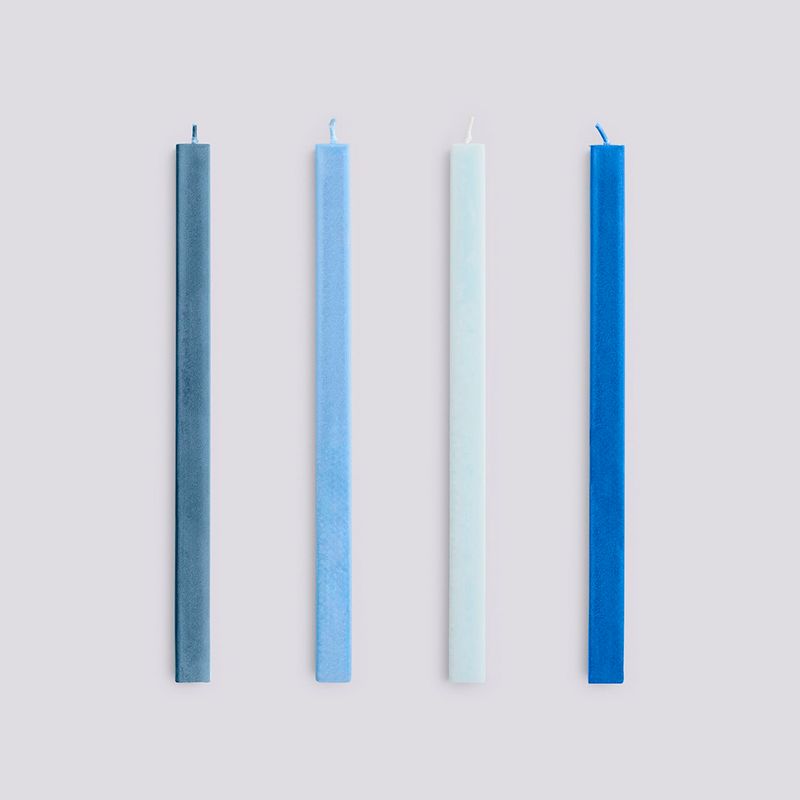 Square Candle - set of 4