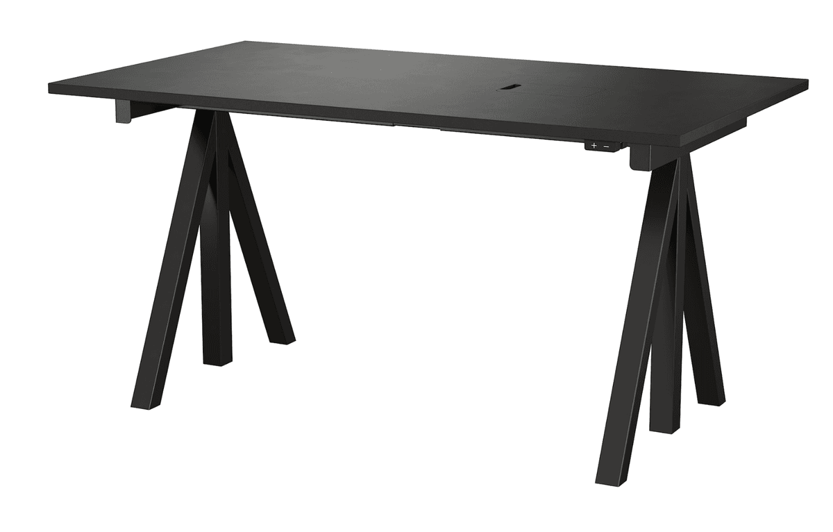 Height-adjustable work desk 140x78
