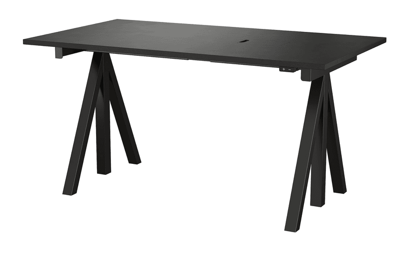Height-adjustable work desk 140x78