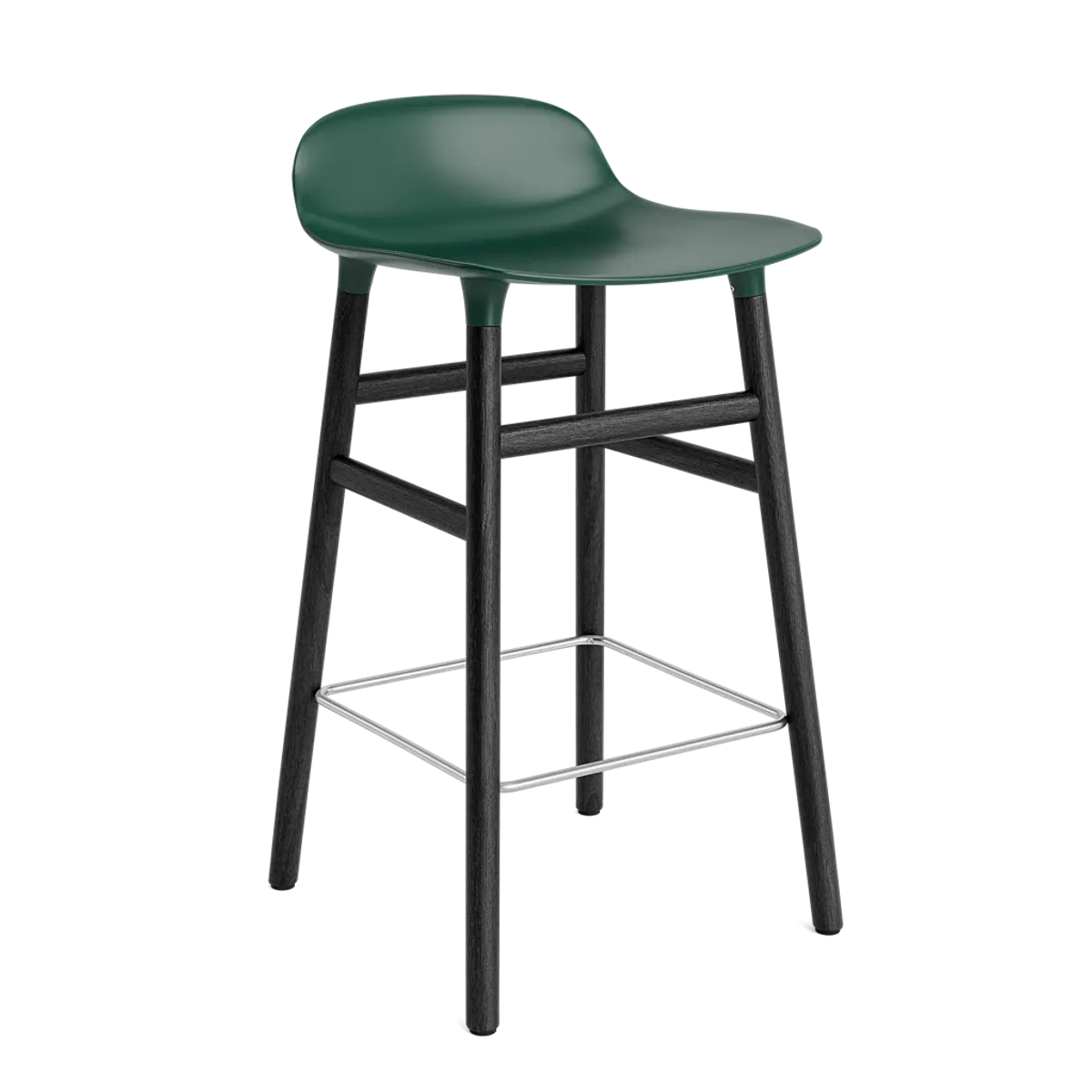 Form Barstool 65 cm Black Oak