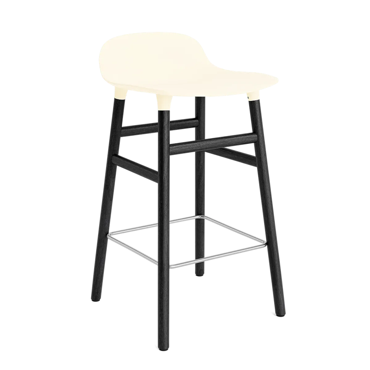 Form Barstool 65 cm Black Oak