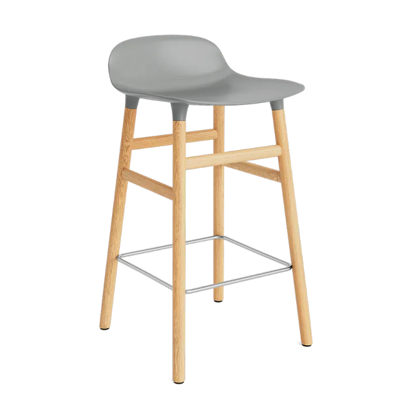 Form Barstool 65 cm Oak