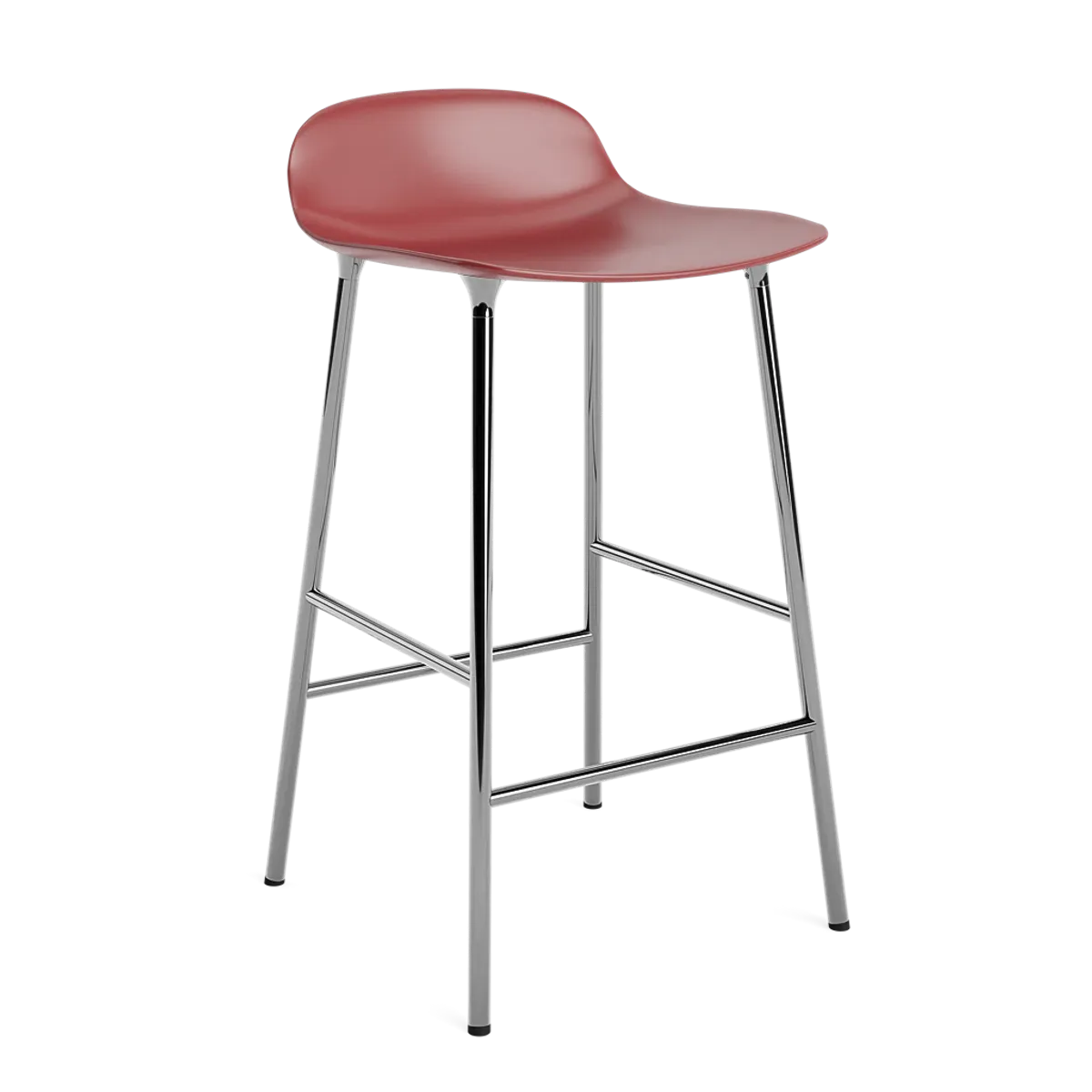 Form Barstool 65 cm Chrome