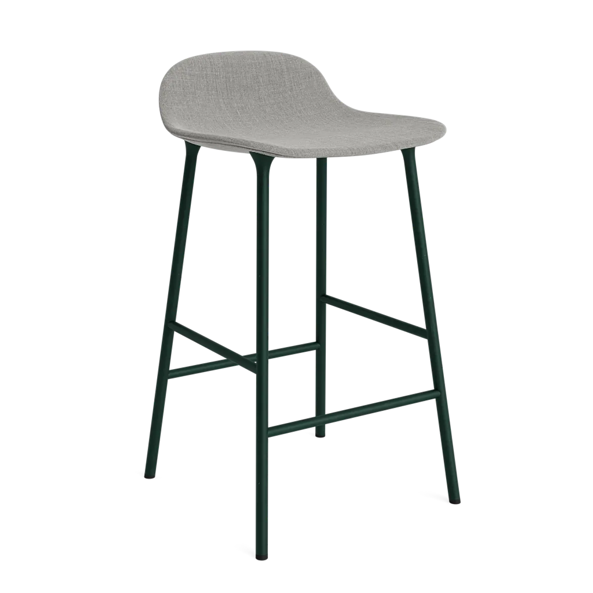 Form Barstool 65 cm Steel Full Upholstery
