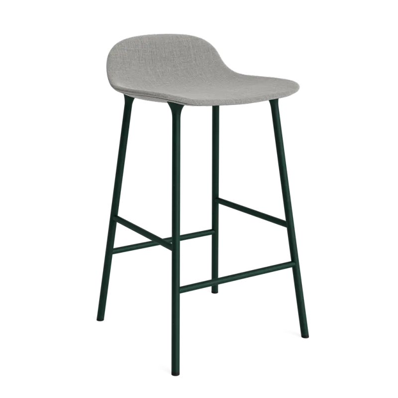Form Barstool 65 cm Steel Full Upholstery