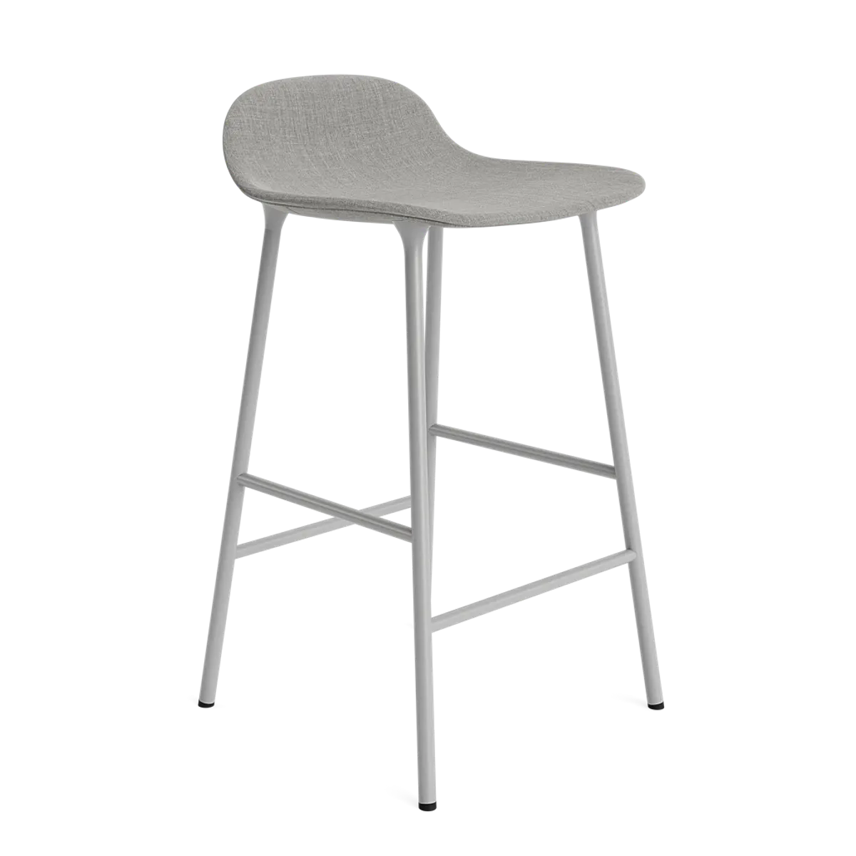 Form Barstool 65 cm Steel Full Upholstery