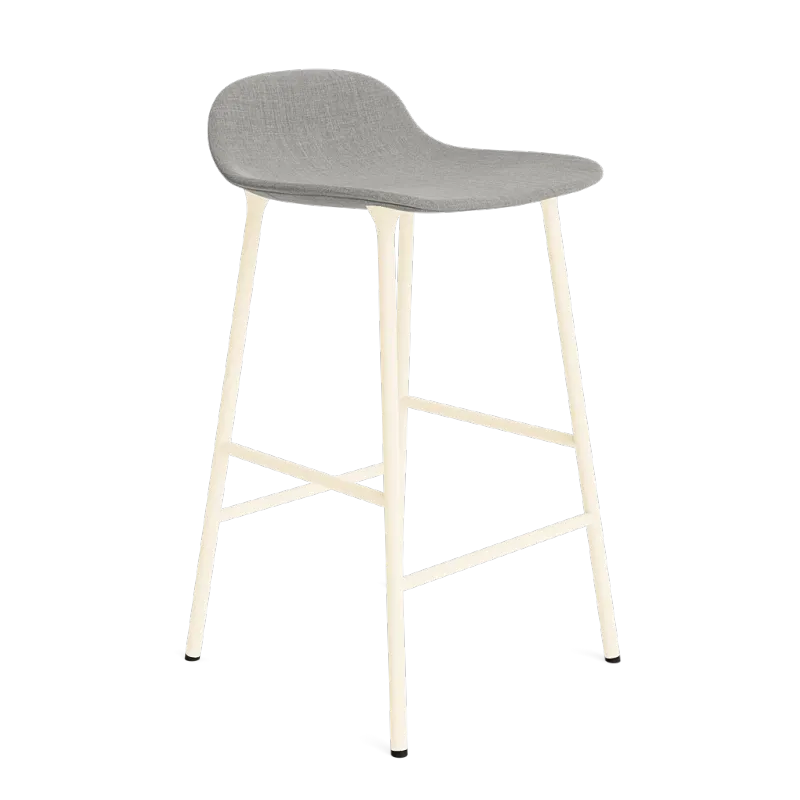 Form Barstool 65 cm Steel Full Upholstery