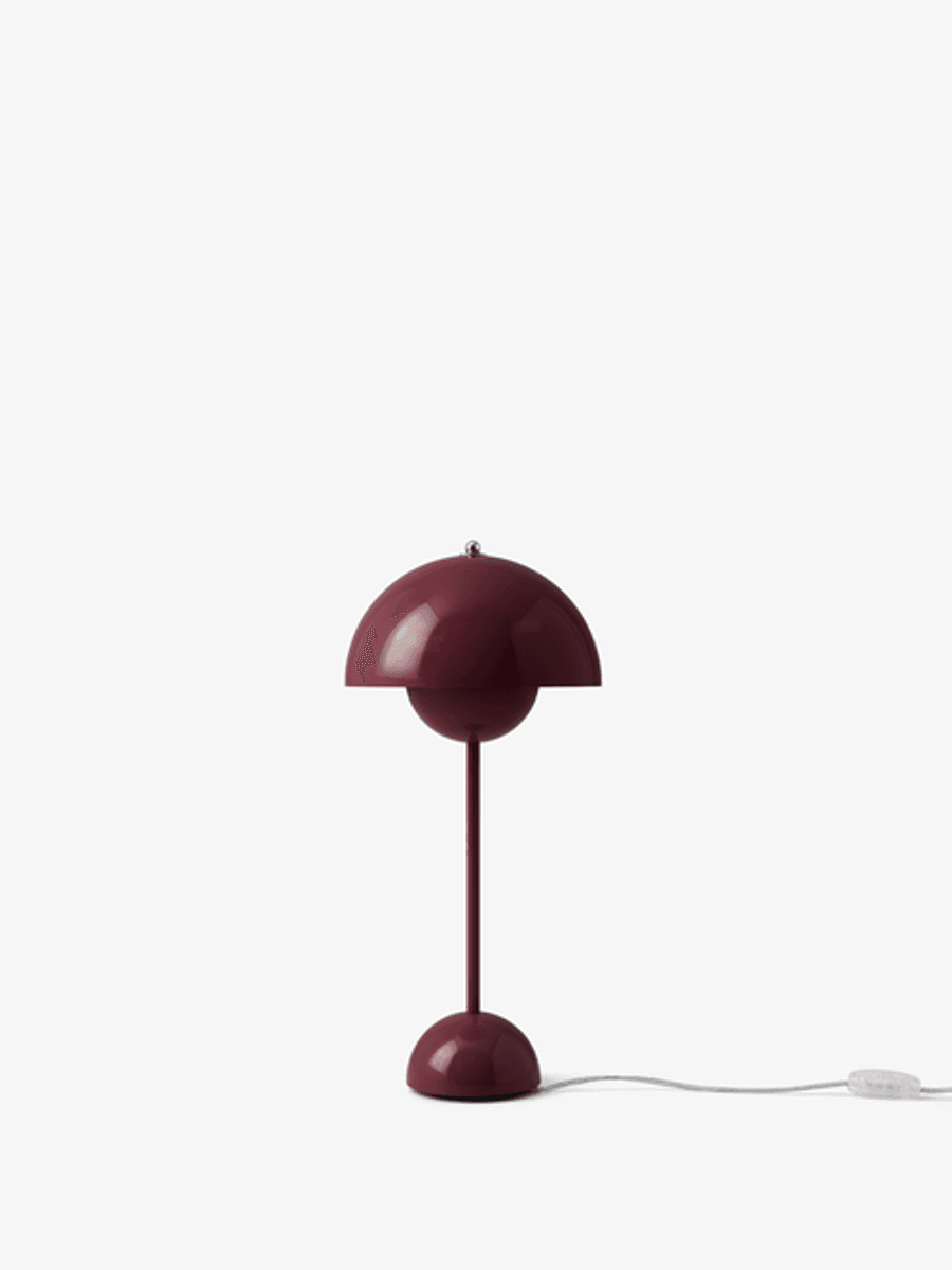 Flowerpot VP3 Verner Panton 1968 Table lamp