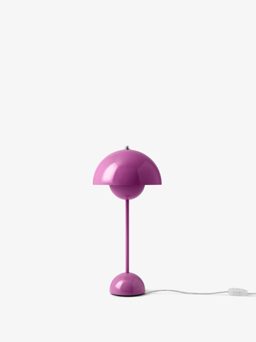 Flowerpot VP3 Verner Panton 1968 Table lamp