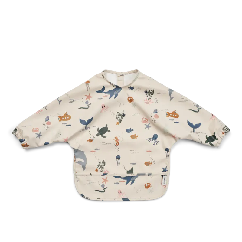 Merle Printed Cape Bib