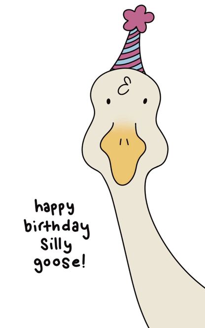 Hovedbilde Kort - Silly Goose