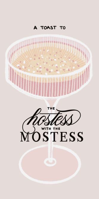 Hovedbilde Kort - Hostess with the Mostess