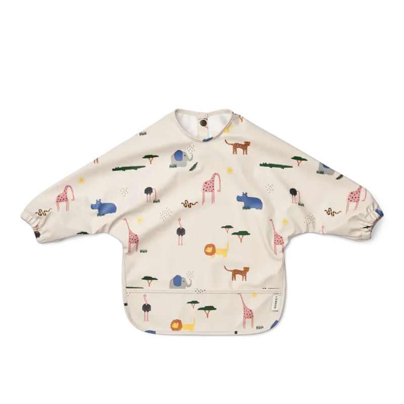 Merle Printed Cape Bib