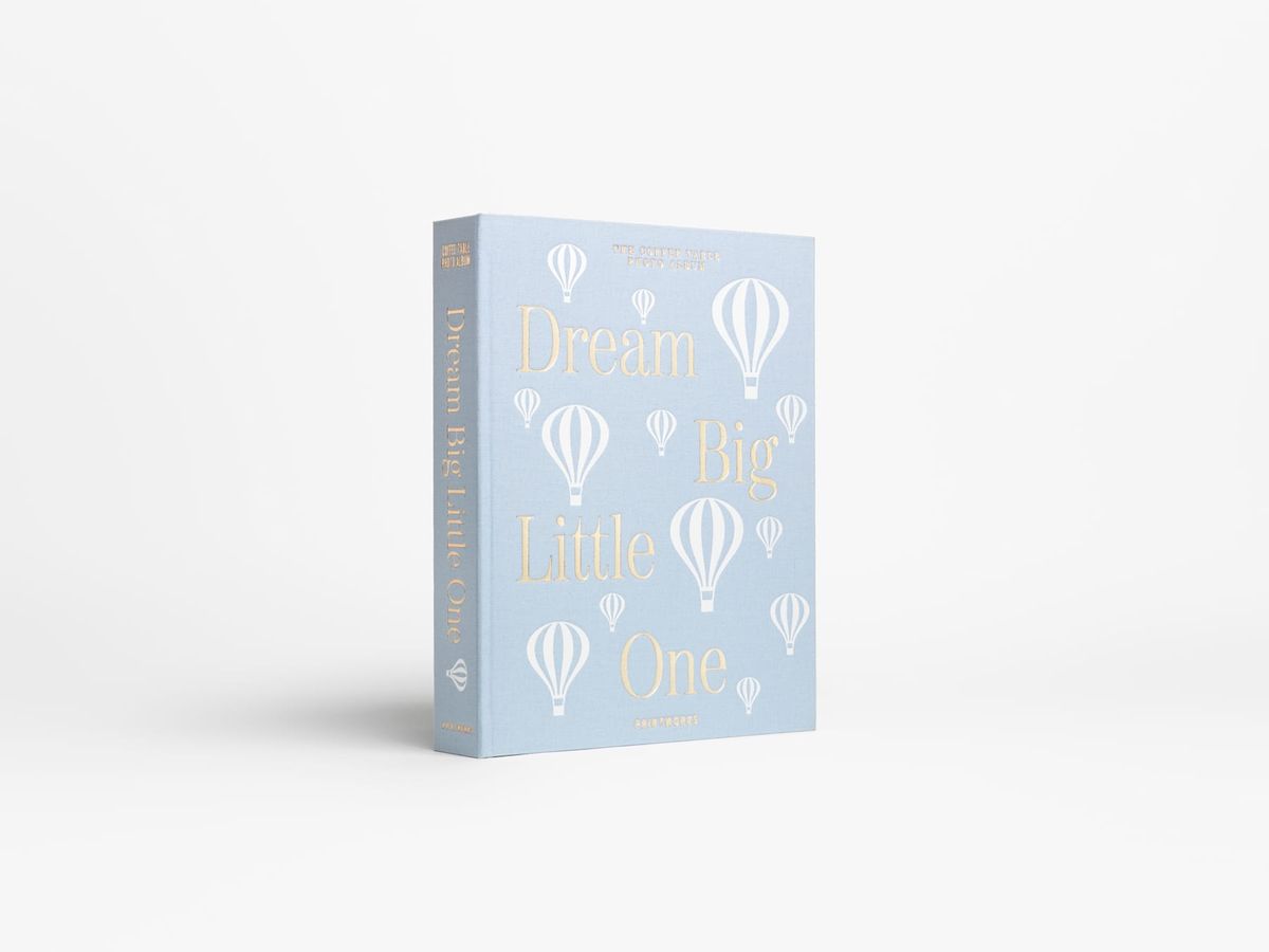 Baby Album - Dream Big Little One, Light Blue